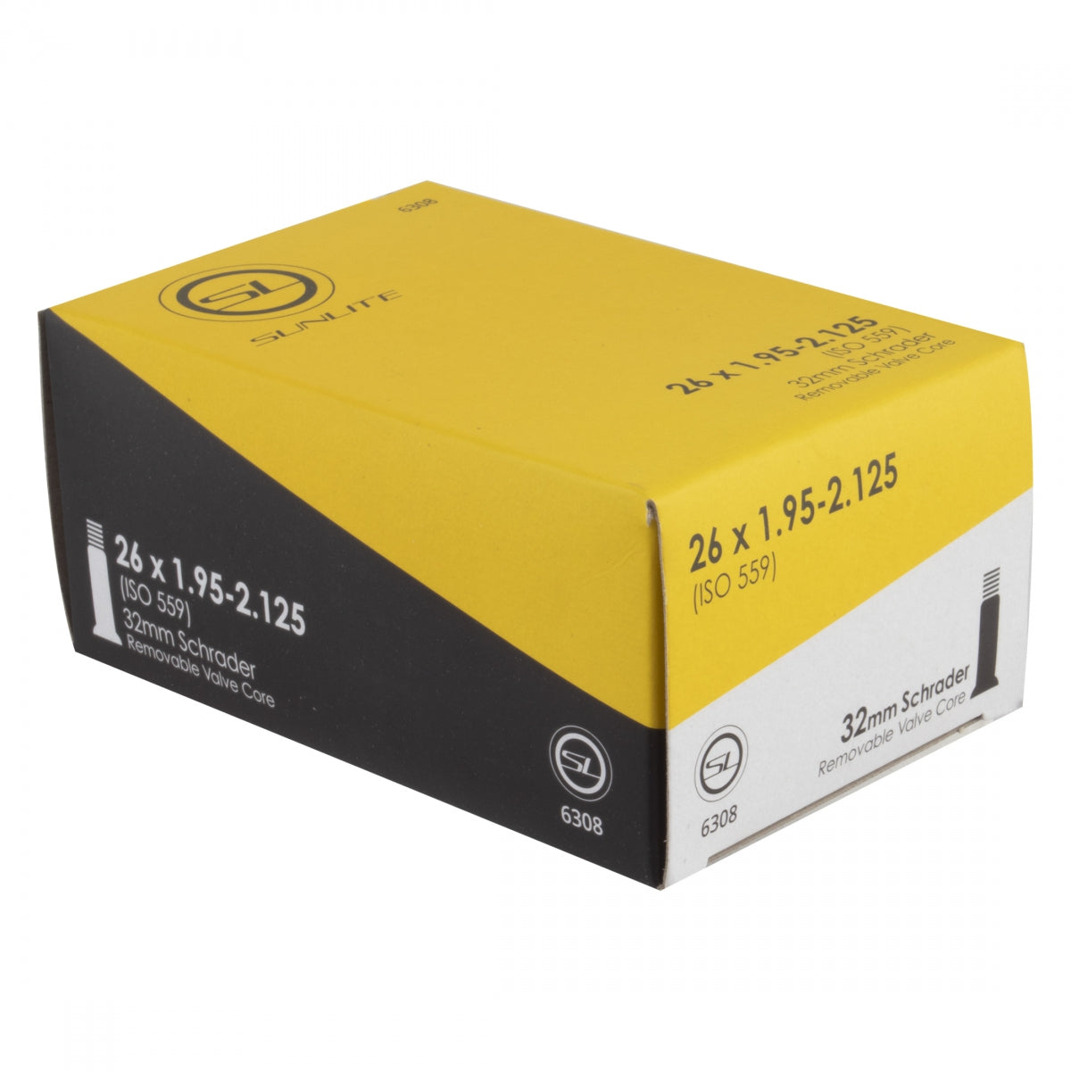 TUBE SUNLT 26x1.95-2.125 SV32 FFW51mm