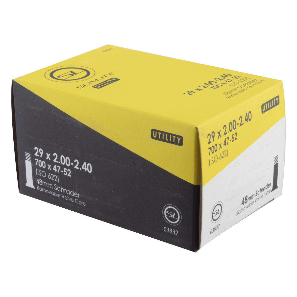TUBE SUNLT UTILIT 29x2.00-2.40 700x47-52 SV48 FFW56mm